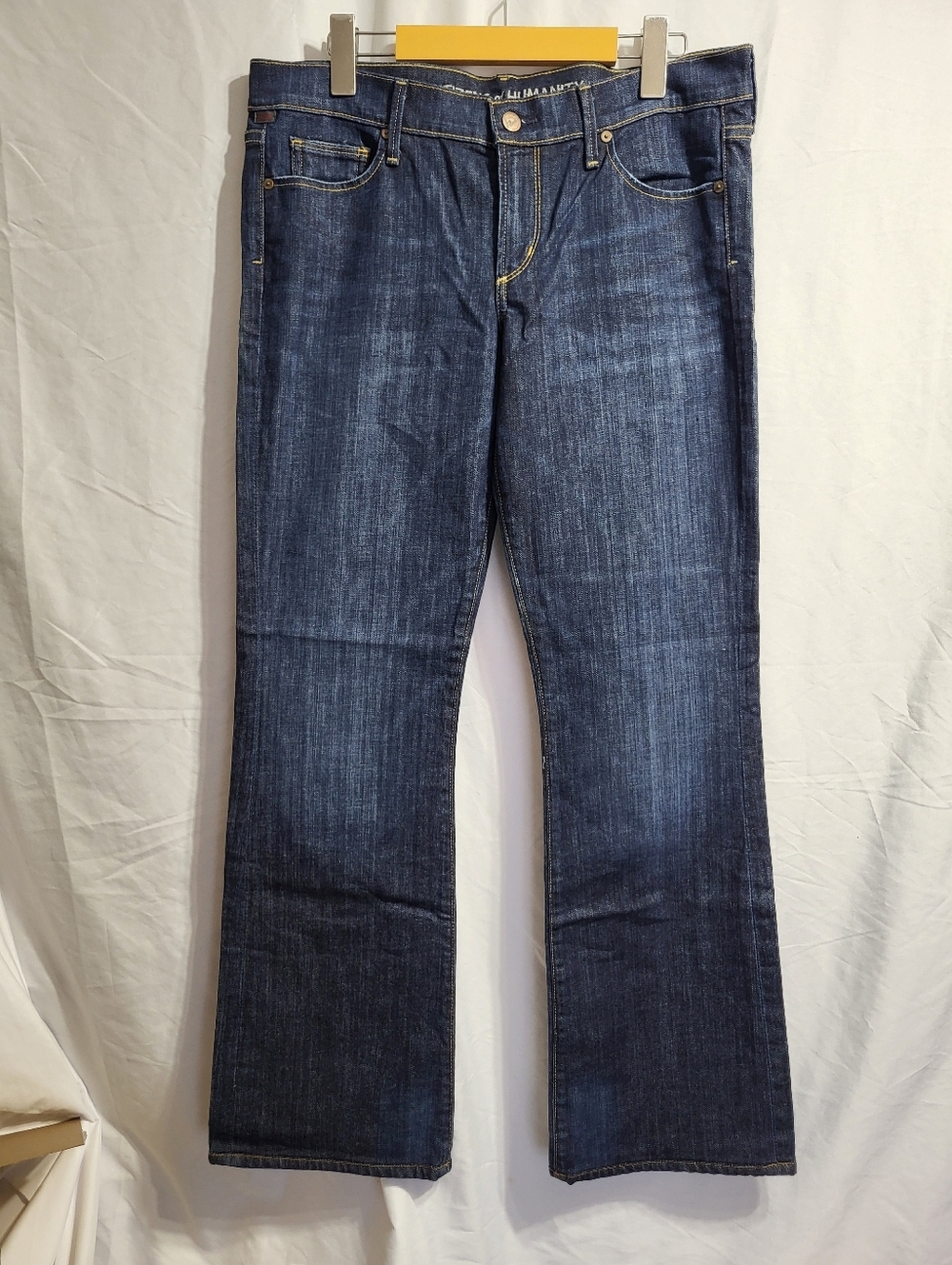 Citizens Of Humanity Dark Denim Jeans Dita Petite Bootcut, Size 30